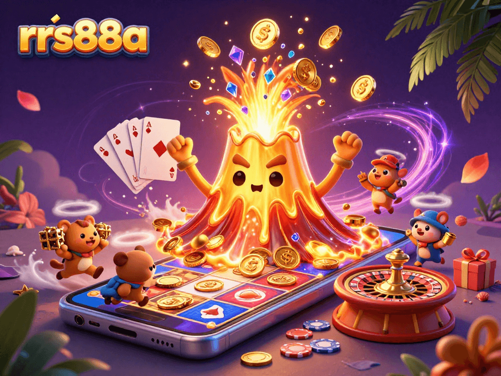 Engage with rrs88a's colorful slot game universe featuring vibrant treasure themes.