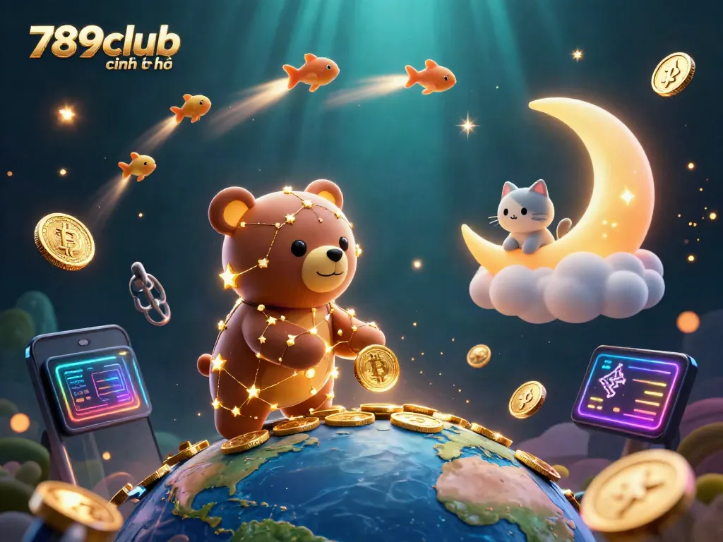 Engage with 789club chính thức through a vibrant cosmic casino adventure of stars, coins, and winning moments.