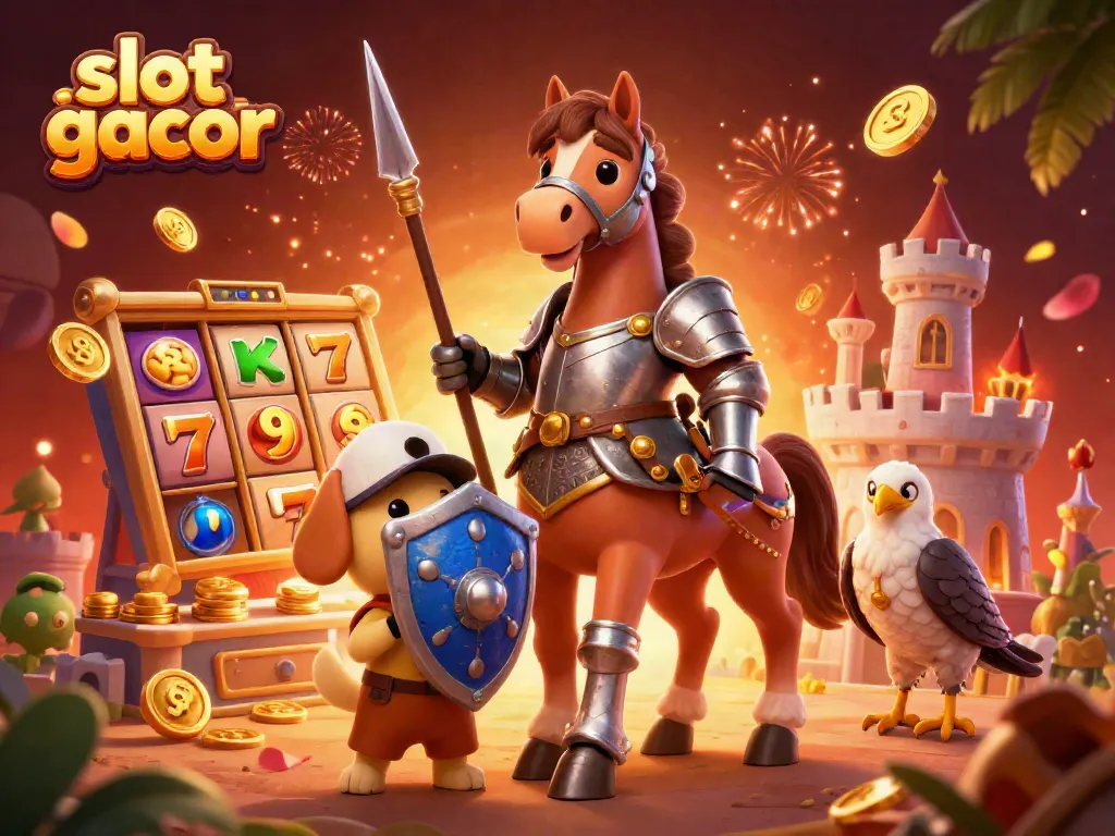 Mendapatkan jackpot di slot gacor dengan ratusan simbol dan elemen kasino menarik.