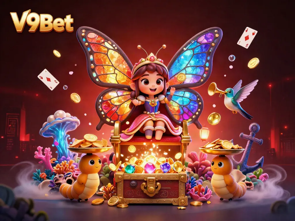 Experience enchanting gameplay at V9Bet with a vibrant underwater world full of treasures and magical characters.