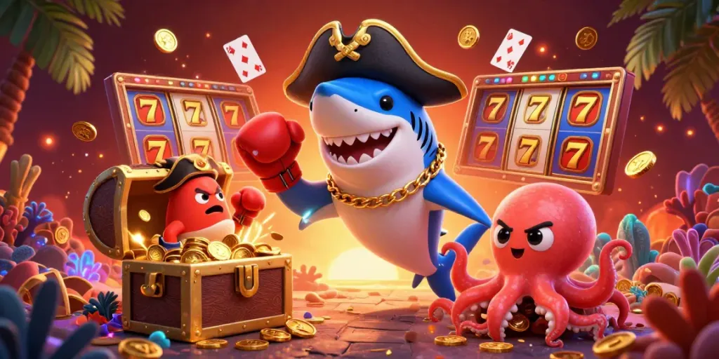 Engage with Bsport's thrilling atmosphere as cartoon characters bring alive the joy of slot games.