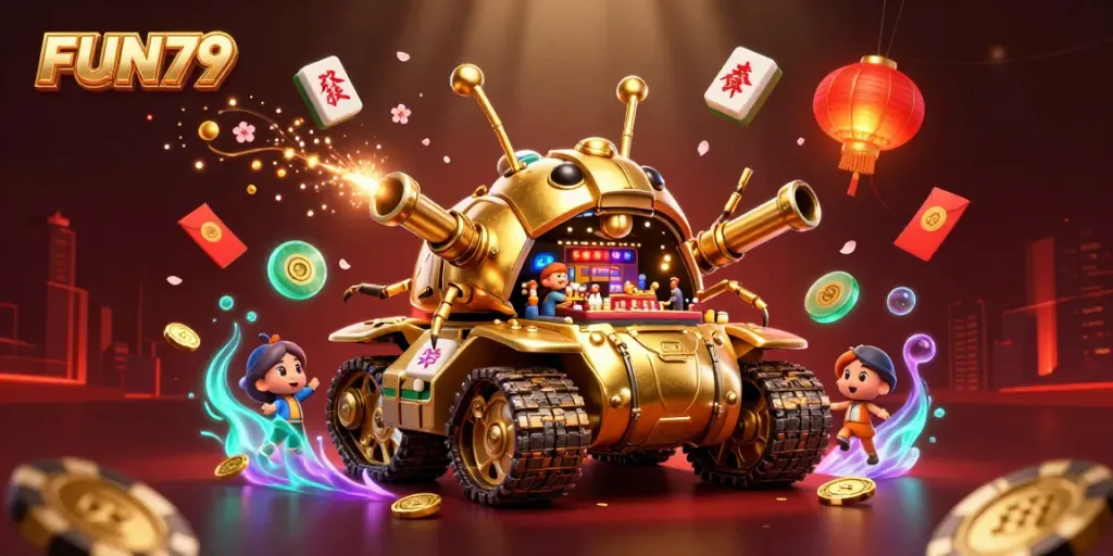 Play slots and win big with FUN79's vibrant online casino experience featuring interactive elements.
