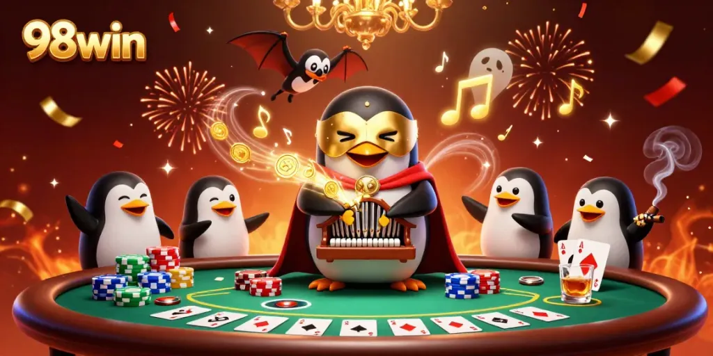 Experience thrilling wins at 98win with vibrant casino action and captivating characters.