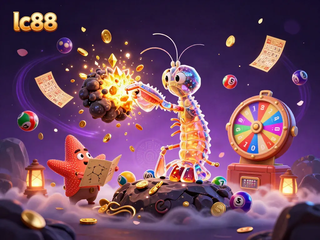 Experience engaging gameplay with lc88's animated galactic samurai and vibrant casino elements.