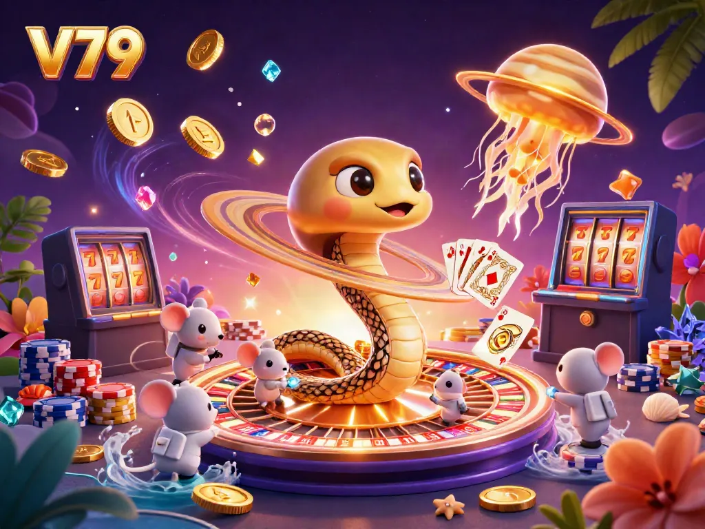 V79 mang đến không gian casino đa dạng với trò chơi phẩm hấp dẫn đầy màu sắc.