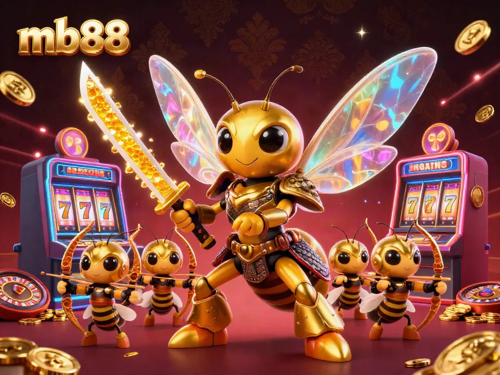 Experience mb88's thrilling casino adventures with a dynamic scene of gaming excitement.