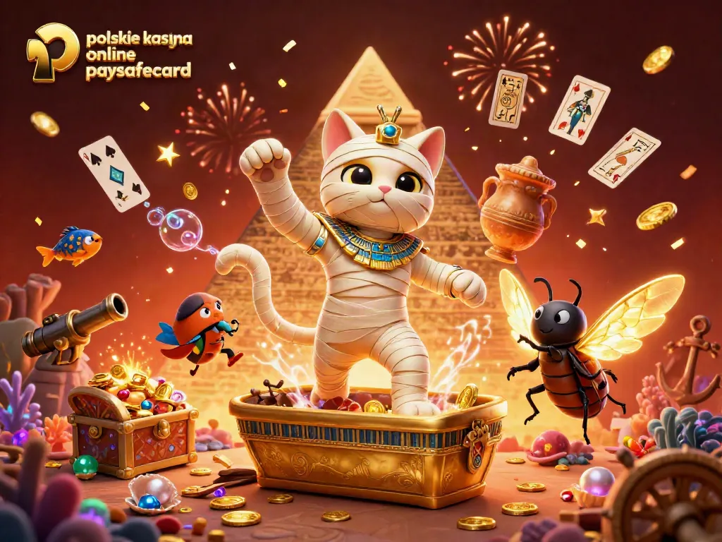 Engage in the vibrant world of polskie kasyna online paysafecard with colorful characters and dynamic gaming elements.