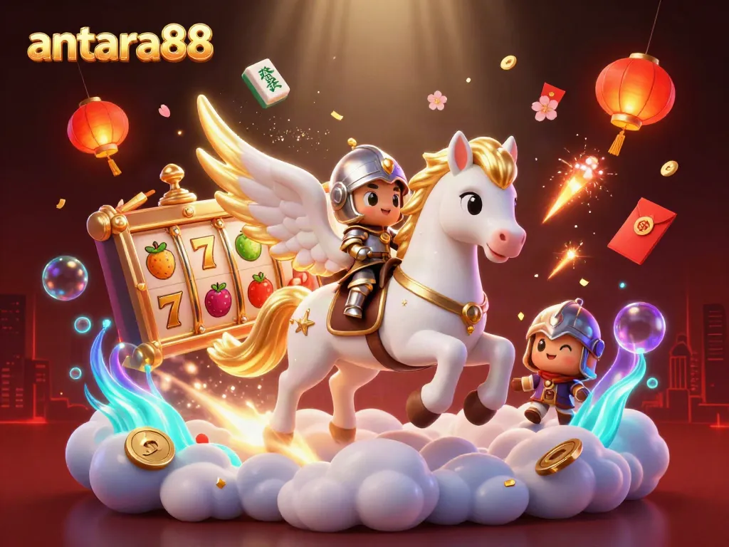 Spin the reels at antara88 with an epic celestial horse riding adventure filled with fun, stardust, and big wins!