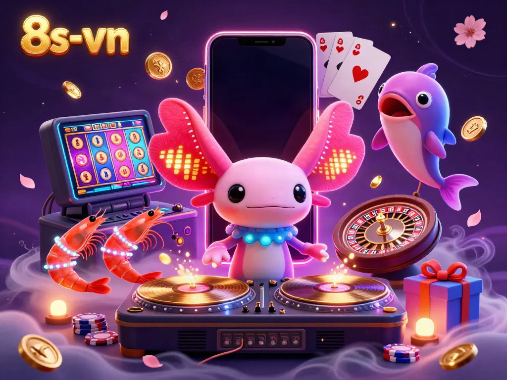 Join in on the fun at 8s-vn with vibrant casino celebrations featuring dancing characters and exciting gameplay