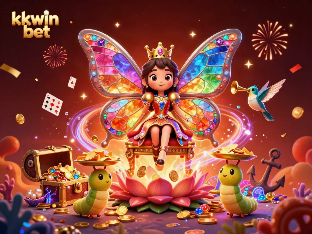 Experience kkwin bet with exciting gameplay and vibrant illustrations of casino elements.
