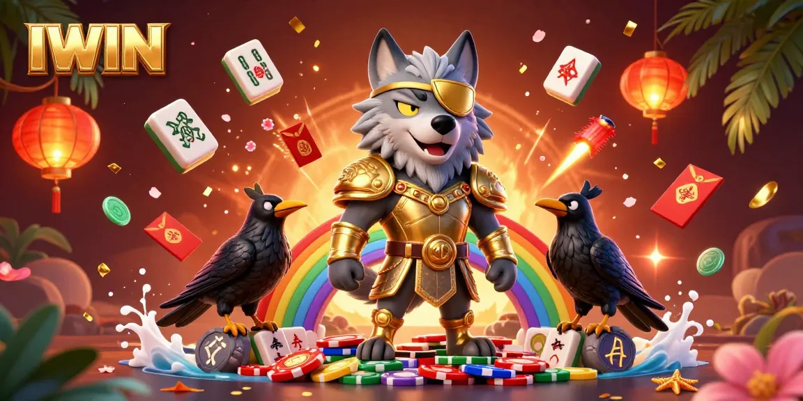 IWIN players spin jade coins and unveil treasures in a Norse mythology-inspired casino world.