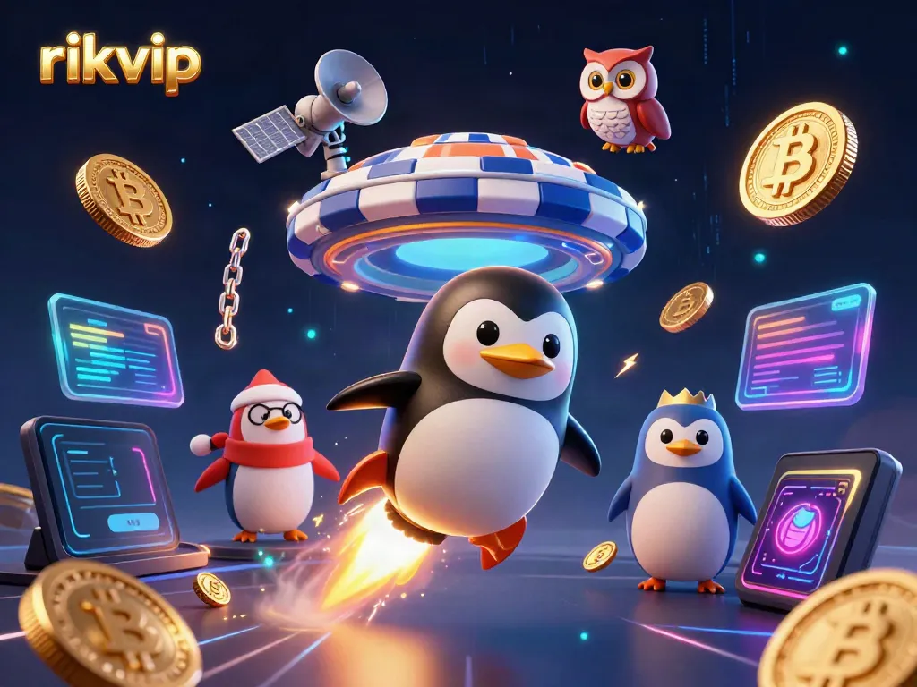 Experience thrilling gaming at rikvip with a dynamic 3D casino illustration showcasing exciting elements.